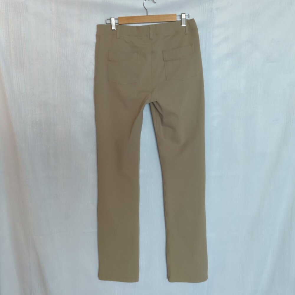 Yogi Pace Pull-On Yoga Dress Pants Khaki - Picture 4 of 7